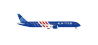 Herpa Wings	United Airlines Boeing 787-10 Dreamliner - America 250  N91007
